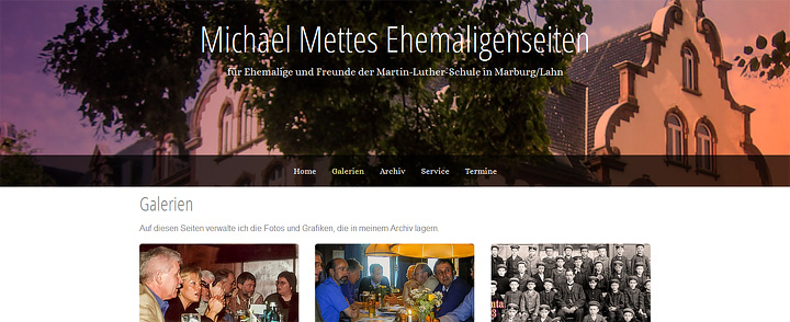 Michael Mettes Ehemaligenseiten